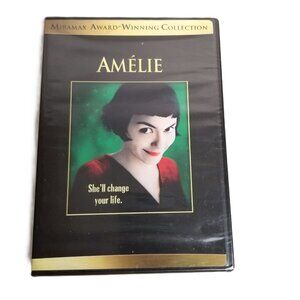 Amelie DVD 2001 French Film Academy Award Winner NEW Sealed Romantic